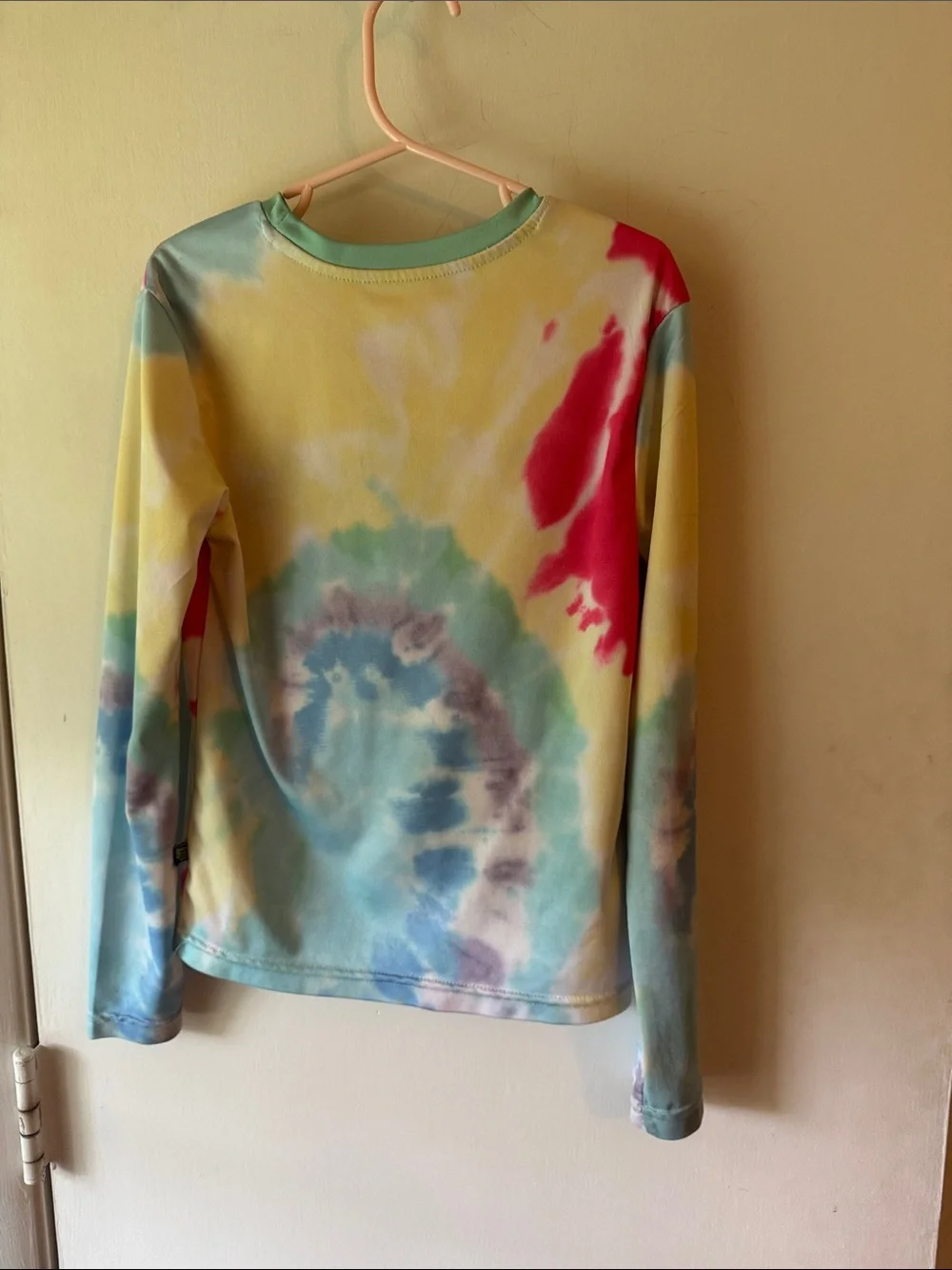 Banana Boat Kids' Long Sleeve Tie-Dye Rashguard - Pastel Multi